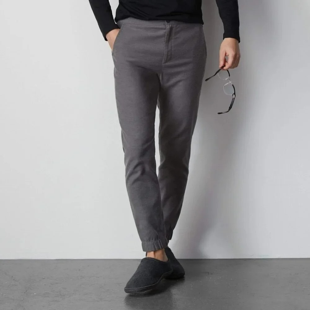 Mack Weldon Sunday Lounge Pants in Navy Heather
